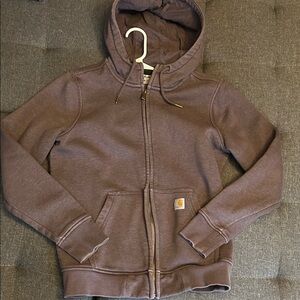 Carhartt Lavender Full-Zip Hoodie